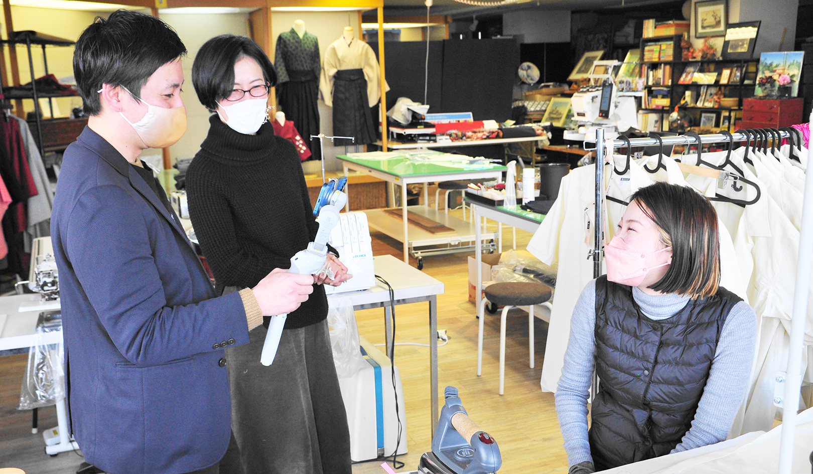 京都信金、ものづくりの現場をレポート